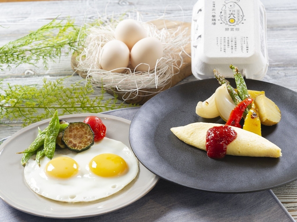 뷔페 아침 식사