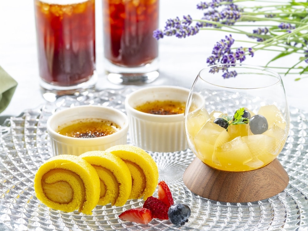 뷔페 아침 식사