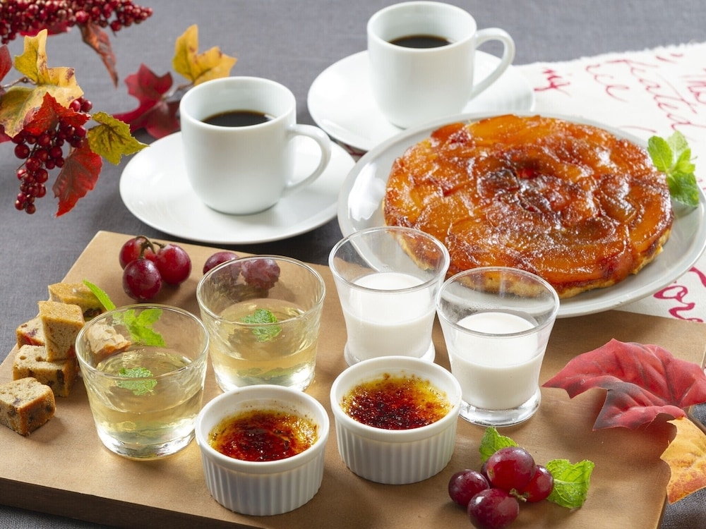 뷔페 아침 식사