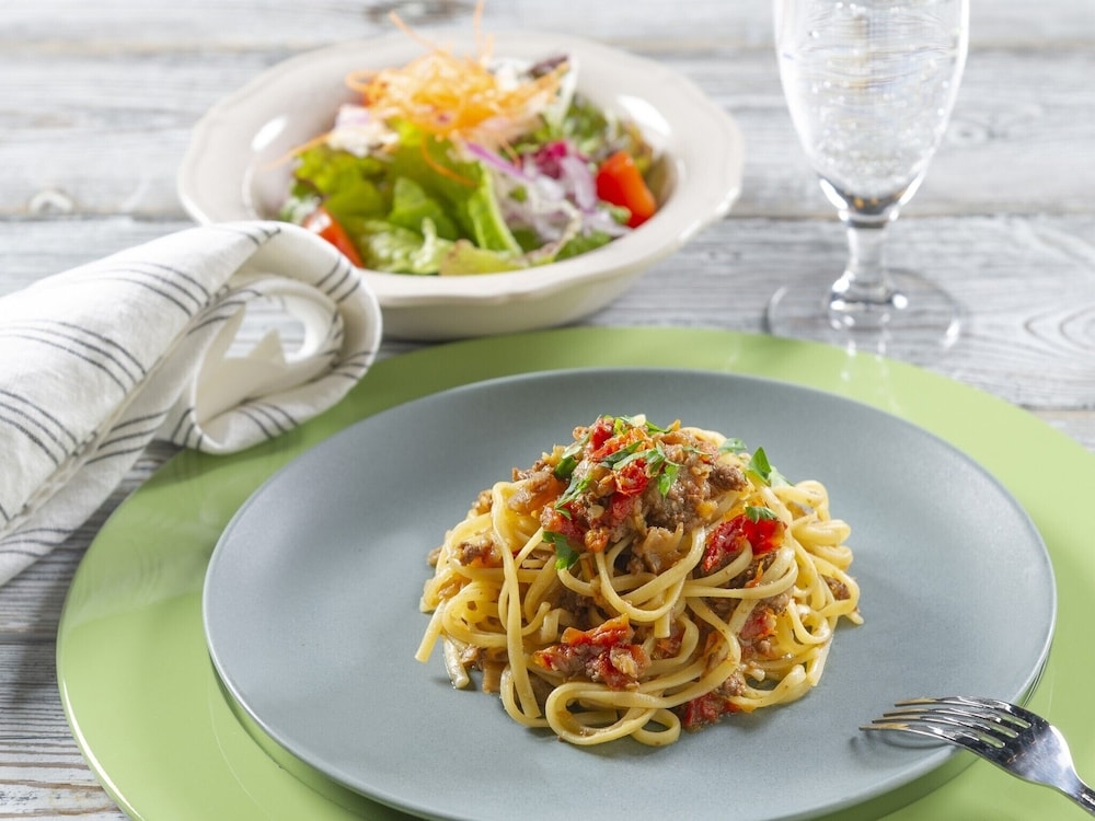 뷔페 아침 식사