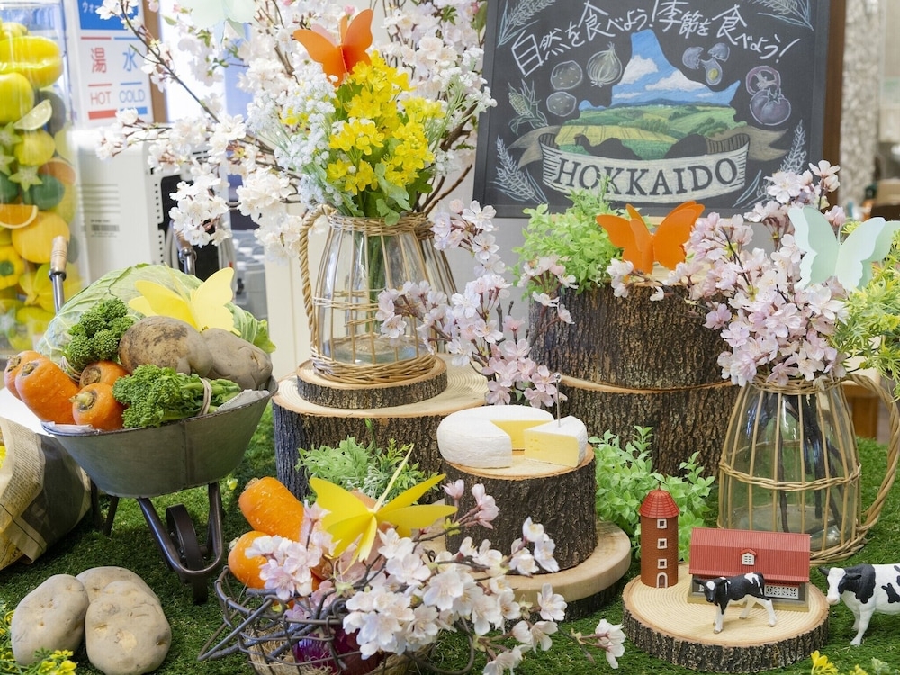 뷔페 아침 식사