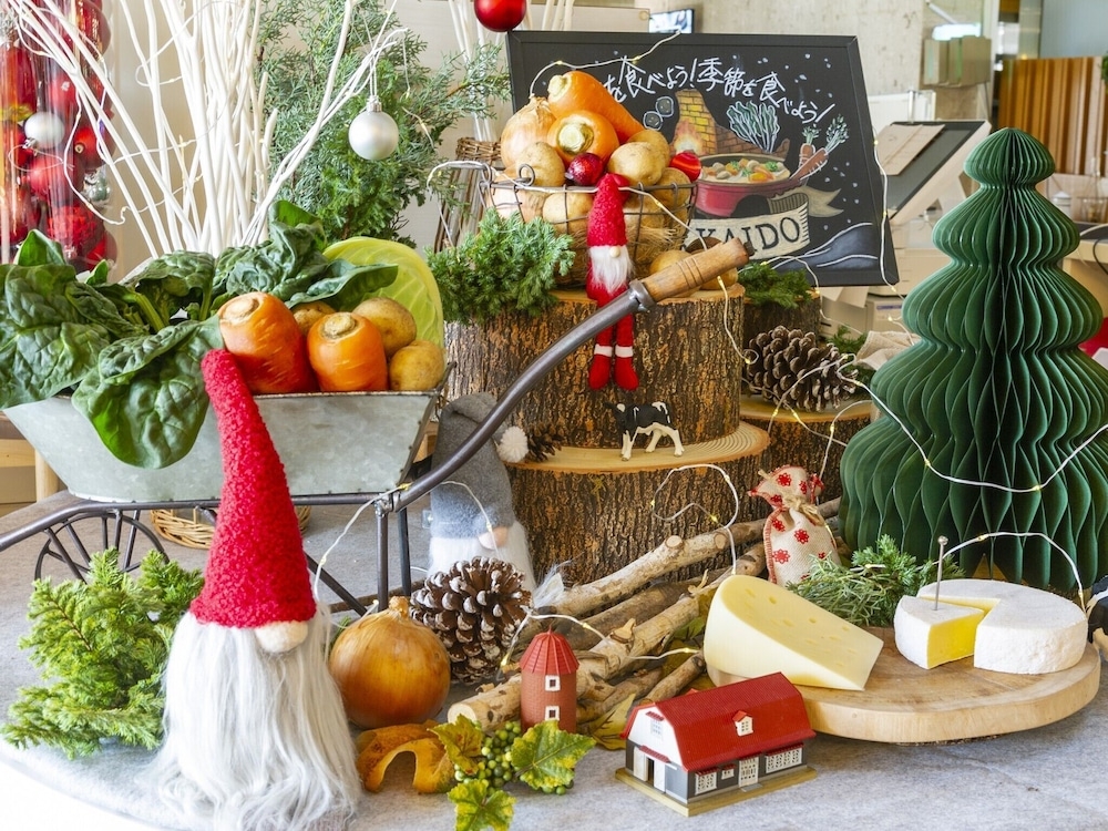 뷔페 아침 식사