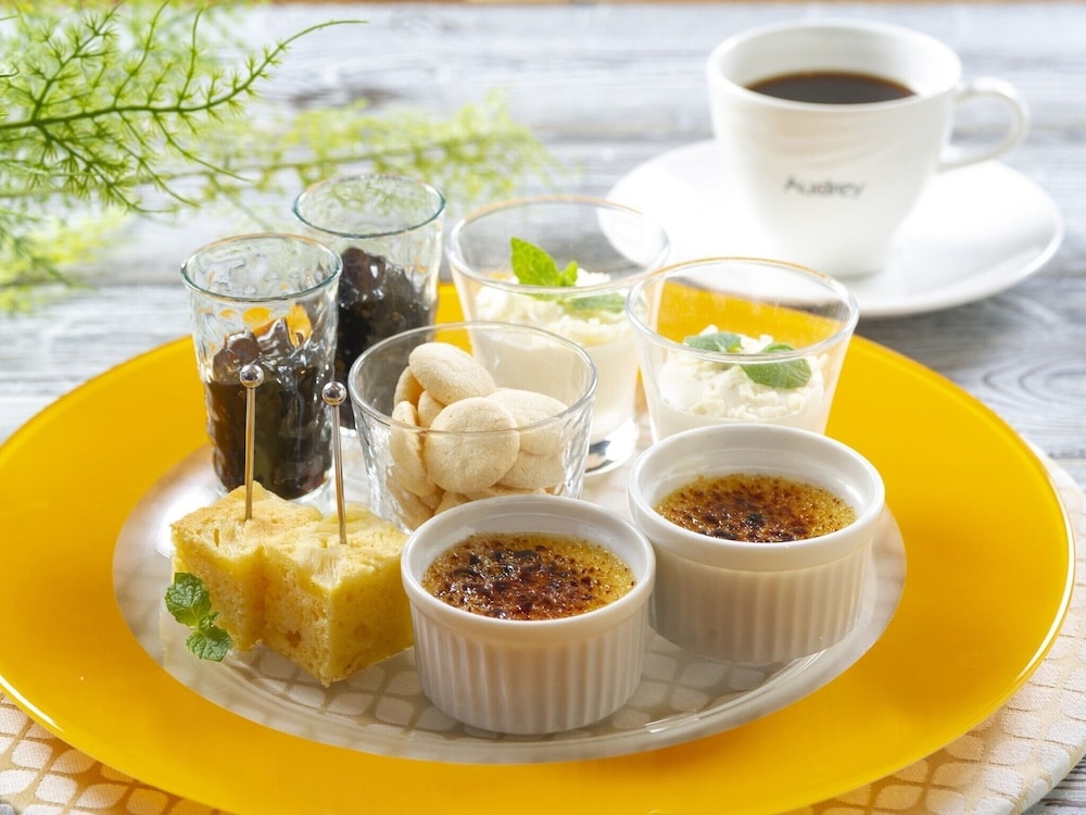 뷔페 아침 식사