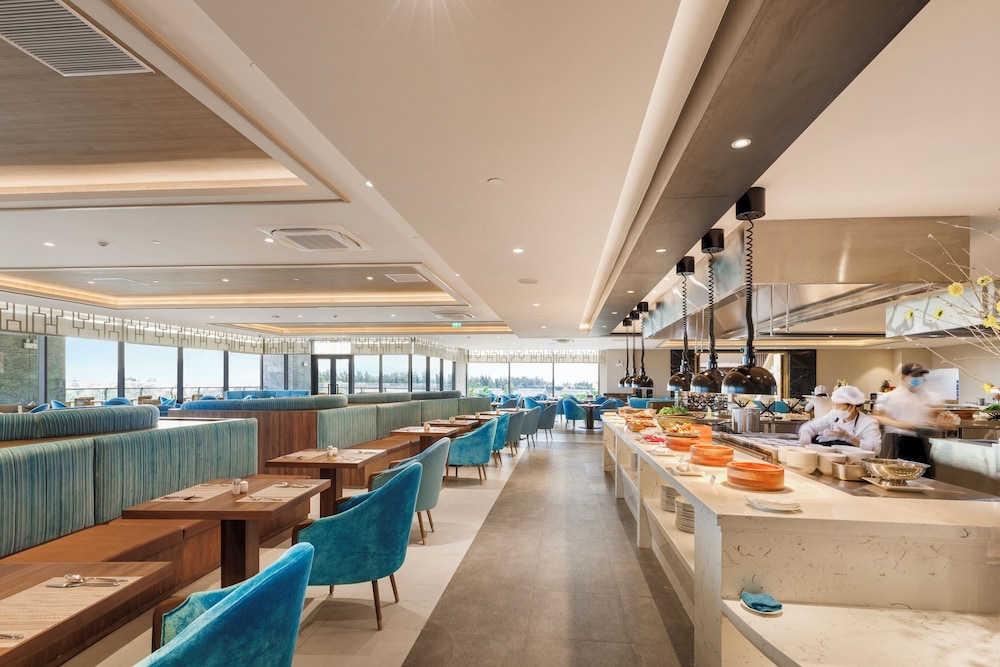 뷔페 아침 식사