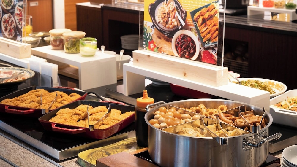 뷔페 아침 식사