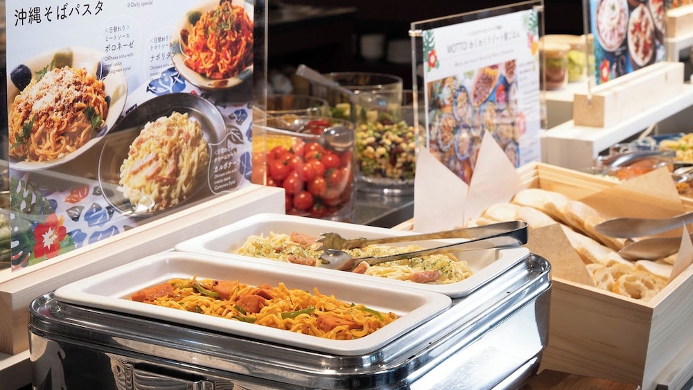 뷔페 아침 식사