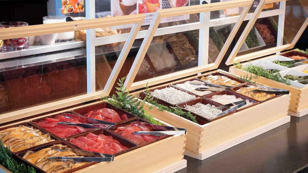 뷔페 아침 식사