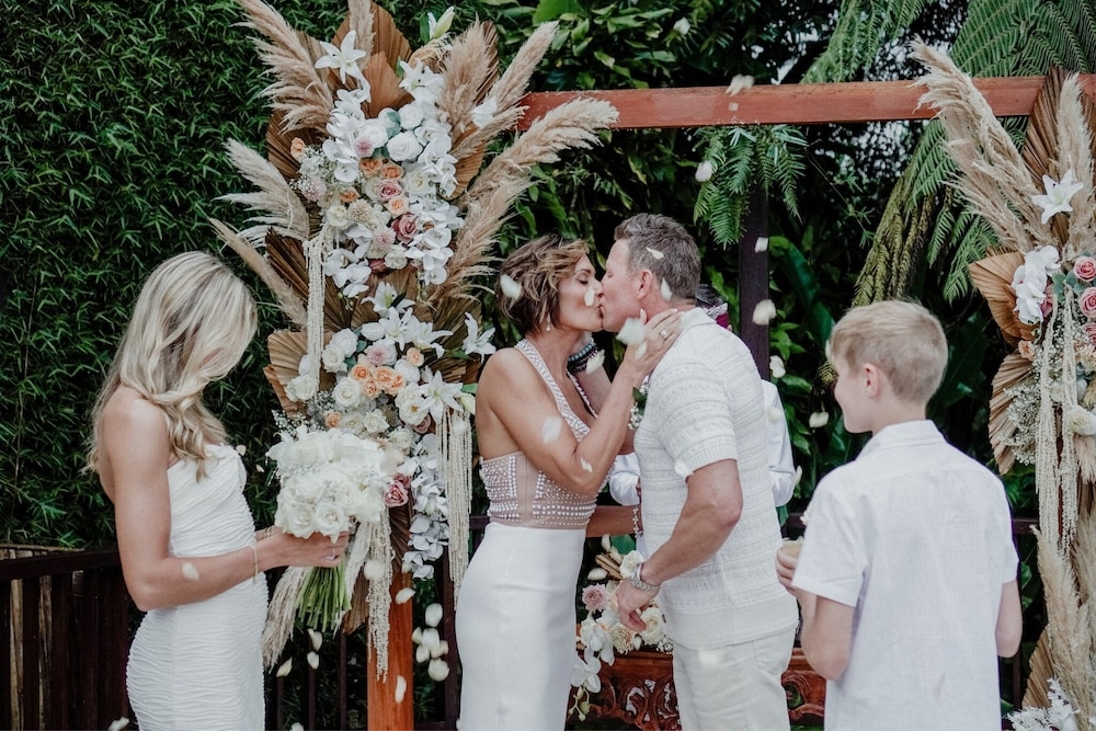 야외 결혼식 공간