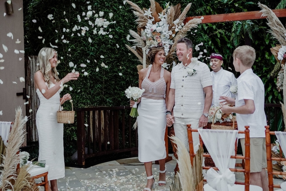 야외 결혼식 공간