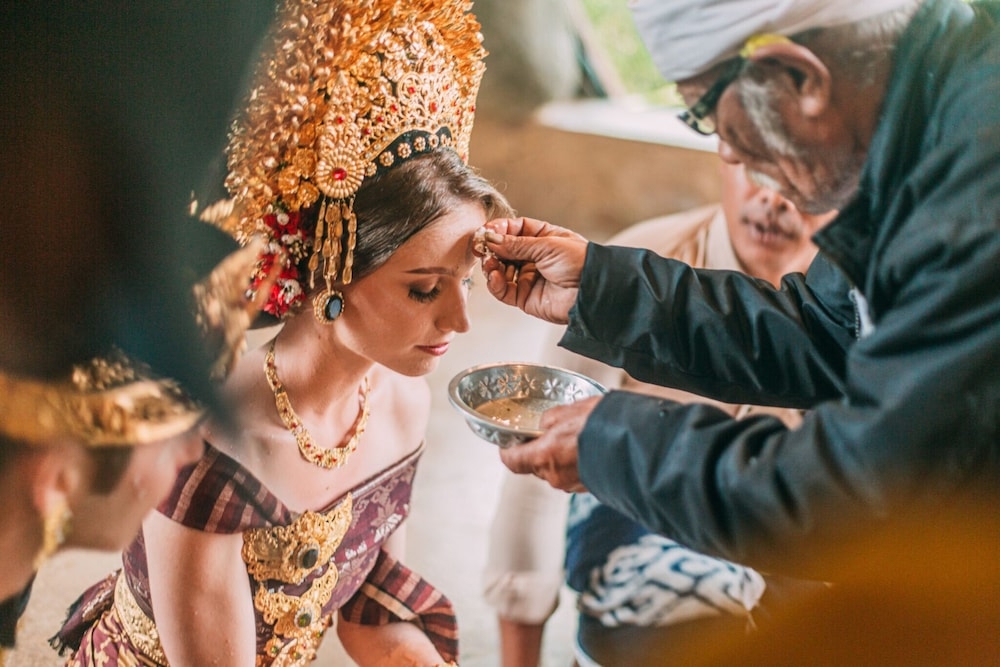 야외 결혼식 공간