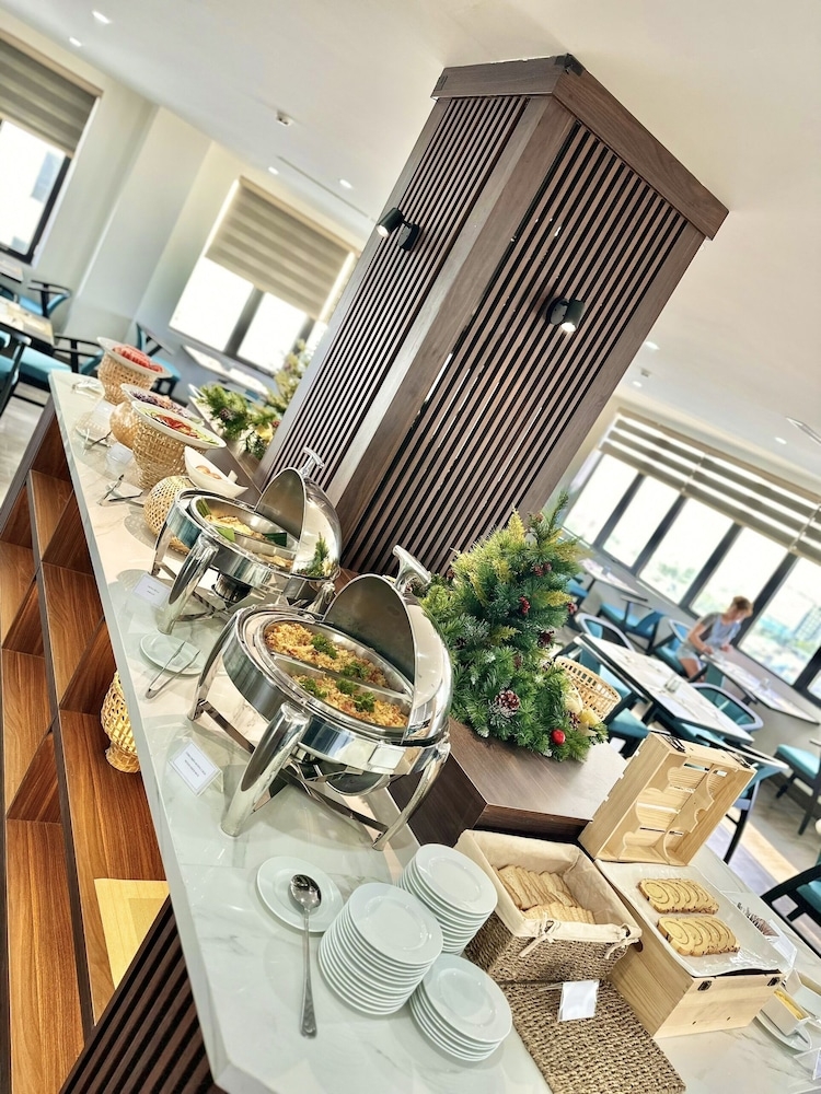 뷔페 아침 식사