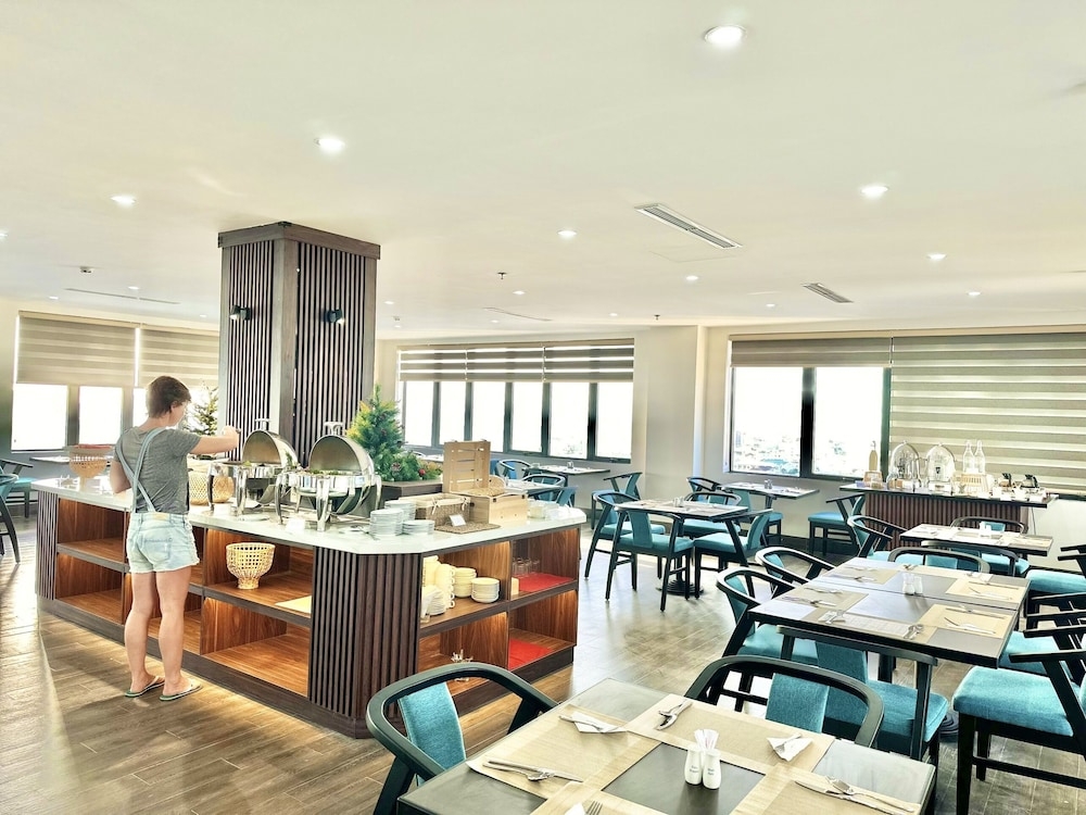 뷔페 아침 식사