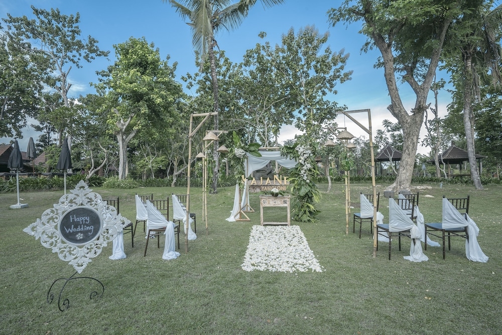 야외 결혼식 공간