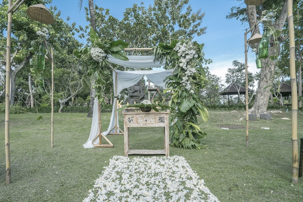 야외 결혼식 공간