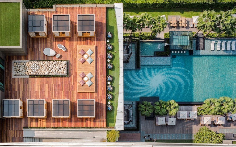 숙박 시설 구내