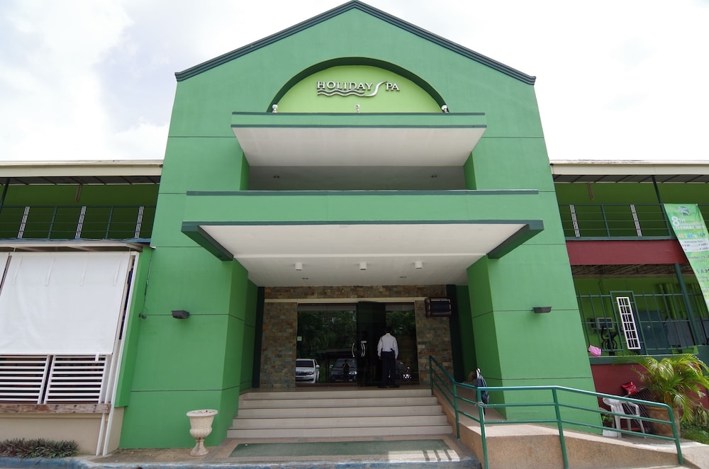 숙박 시설 입구