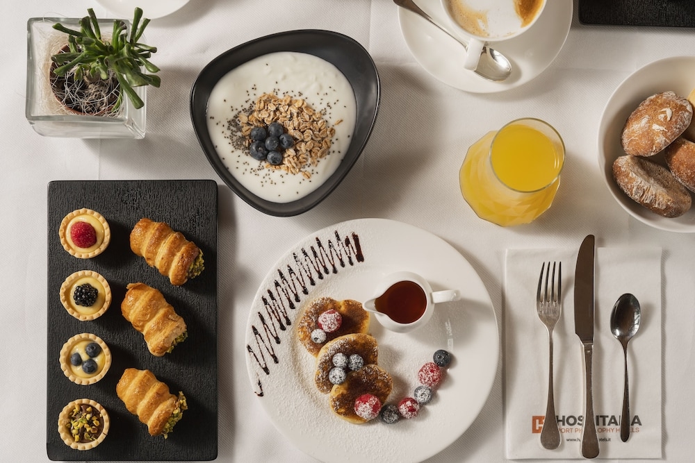 뷔페 아침 식사