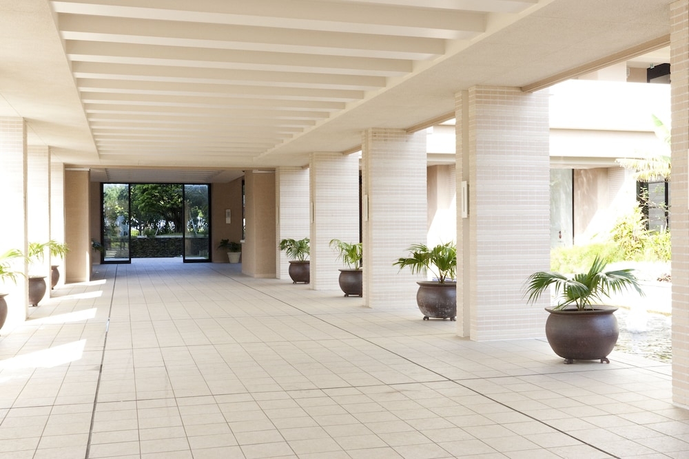 숙박 시설 입구