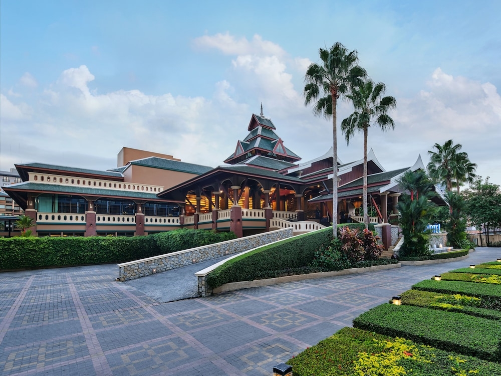 숙박 시설 입구