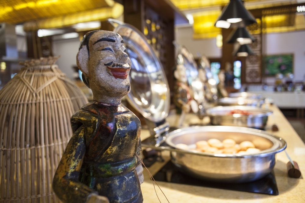 뷔페 아침 식사