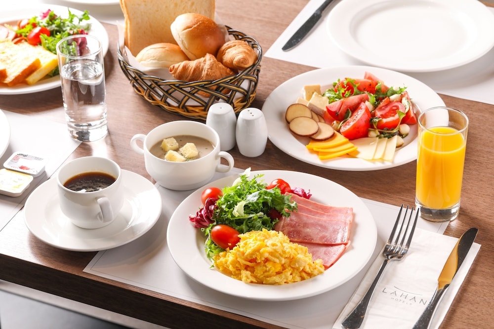 뷔페 아침 식사