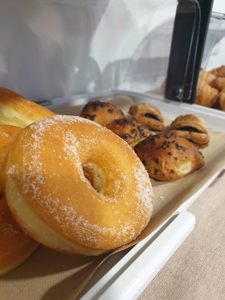 뷔페 아침 식사