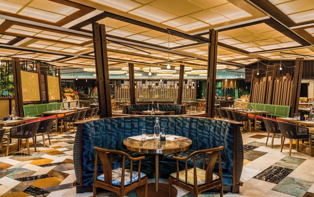 뷔페 아침 식사