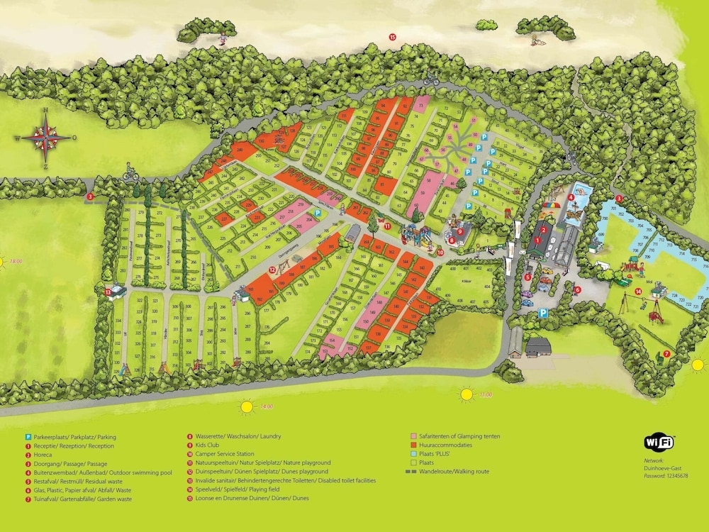 숙박 시설 지도