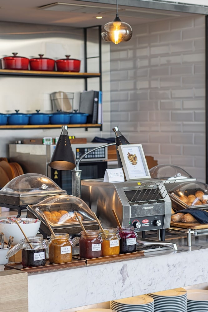 뷔페 아침 식사