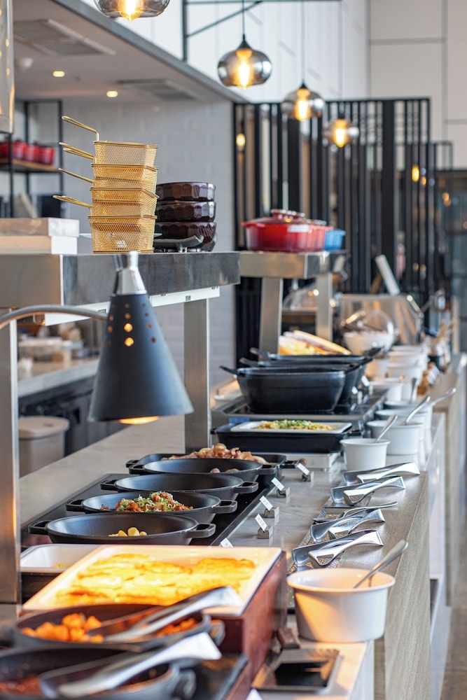 뷔페 아침 식사