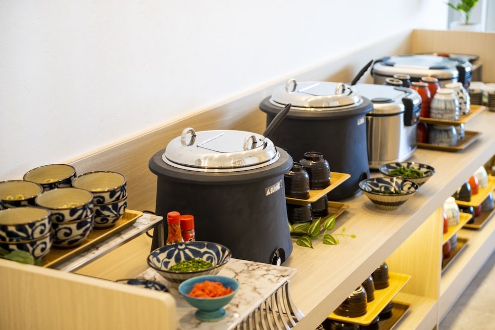 뷔페 아침 식사