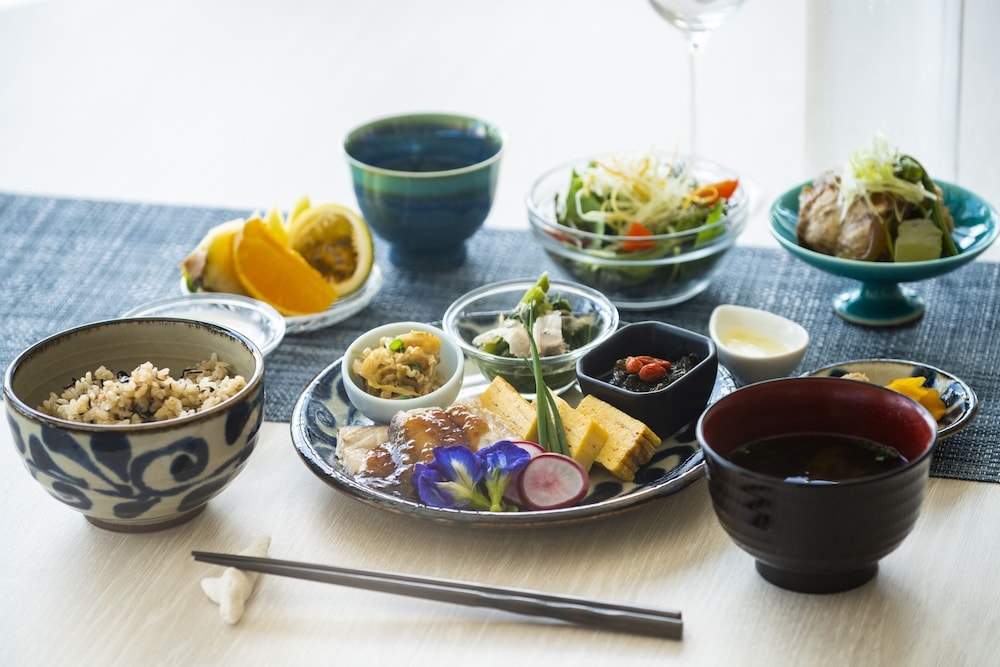 뷔페 아침 식사