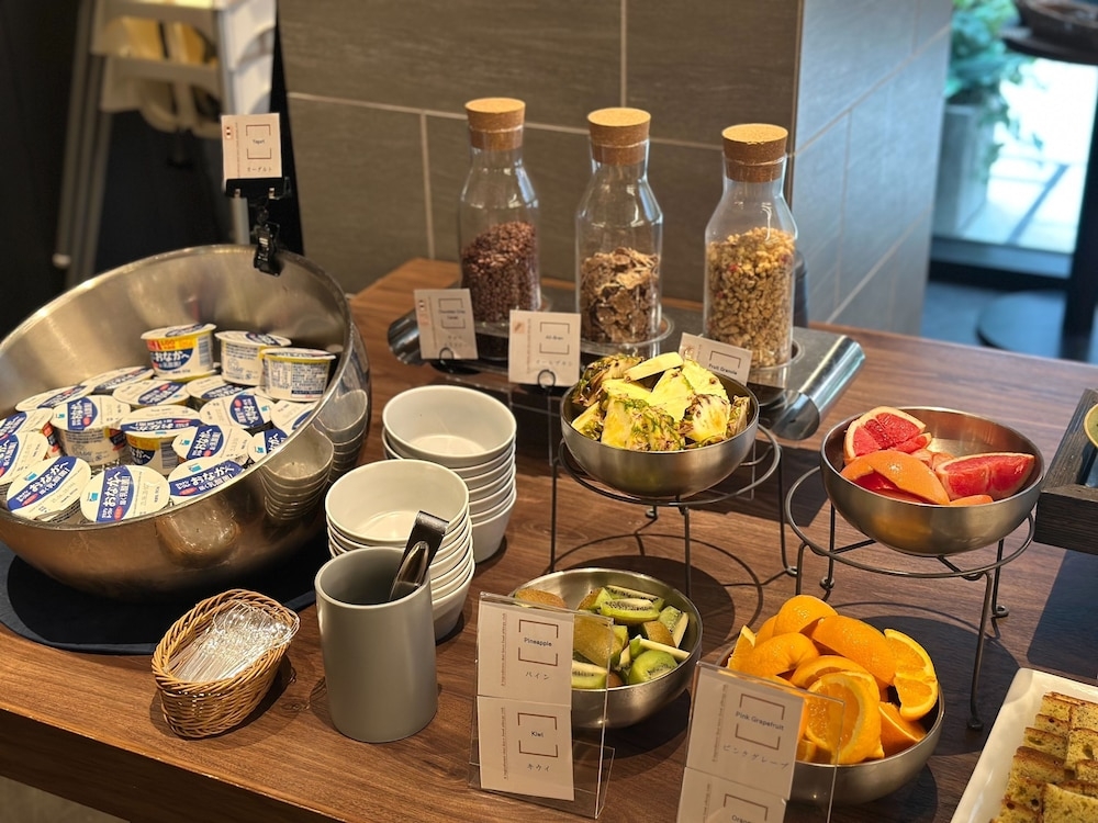 뷔페 아침 식사