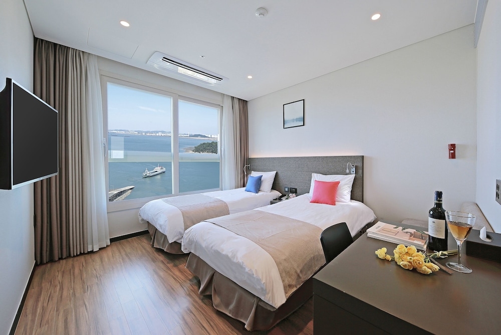 객실에서 보이는 전망