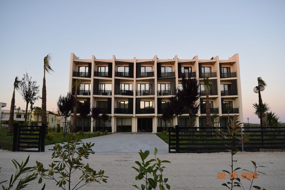 숙박 시설 입구