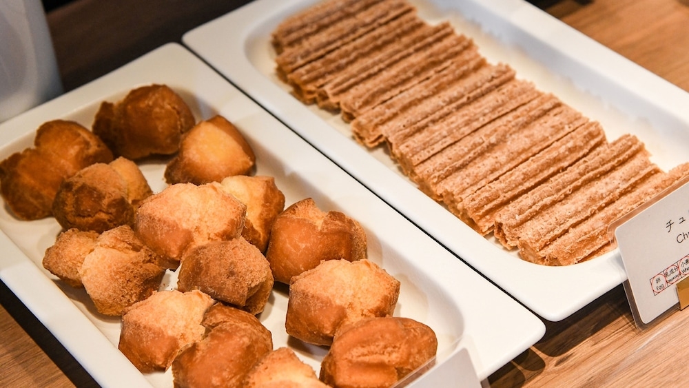 뷔페 아침 식사