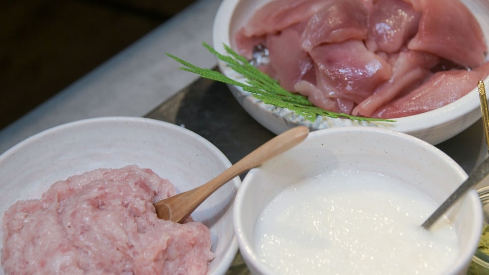 뷔페 아침 식사