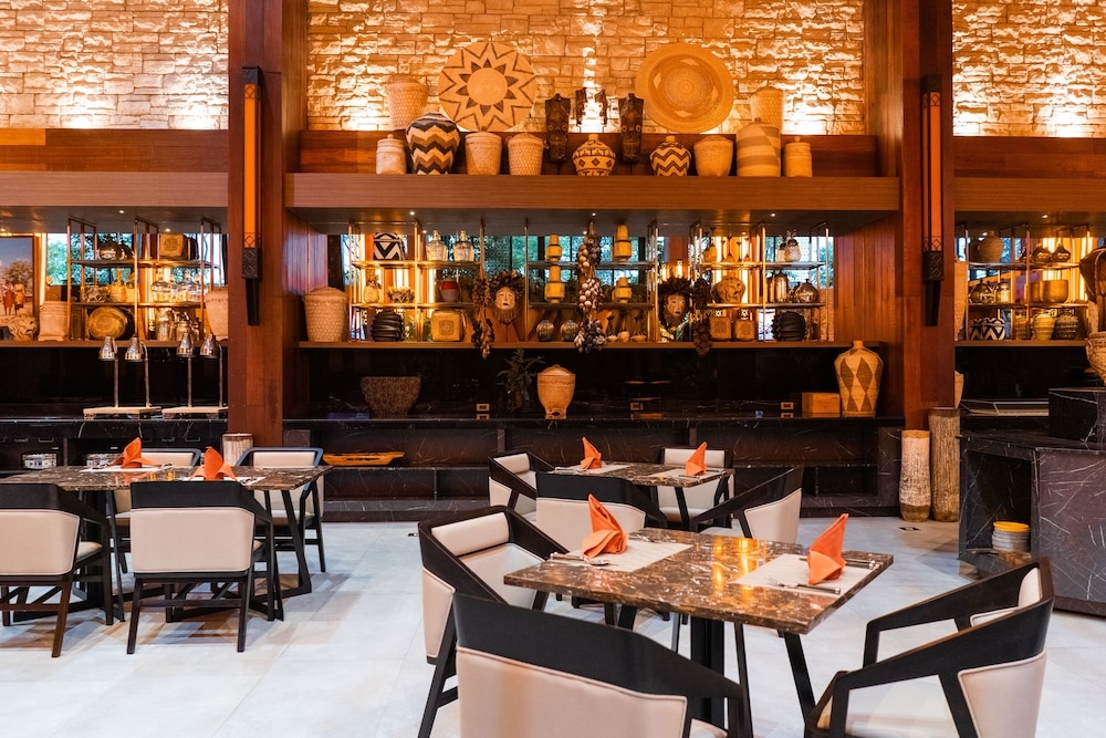 뷔페 아침 식사