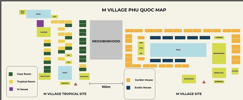 숙박 시설 지도