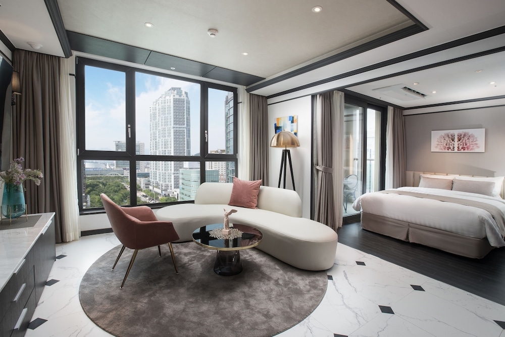 객실에서 보이는 전망