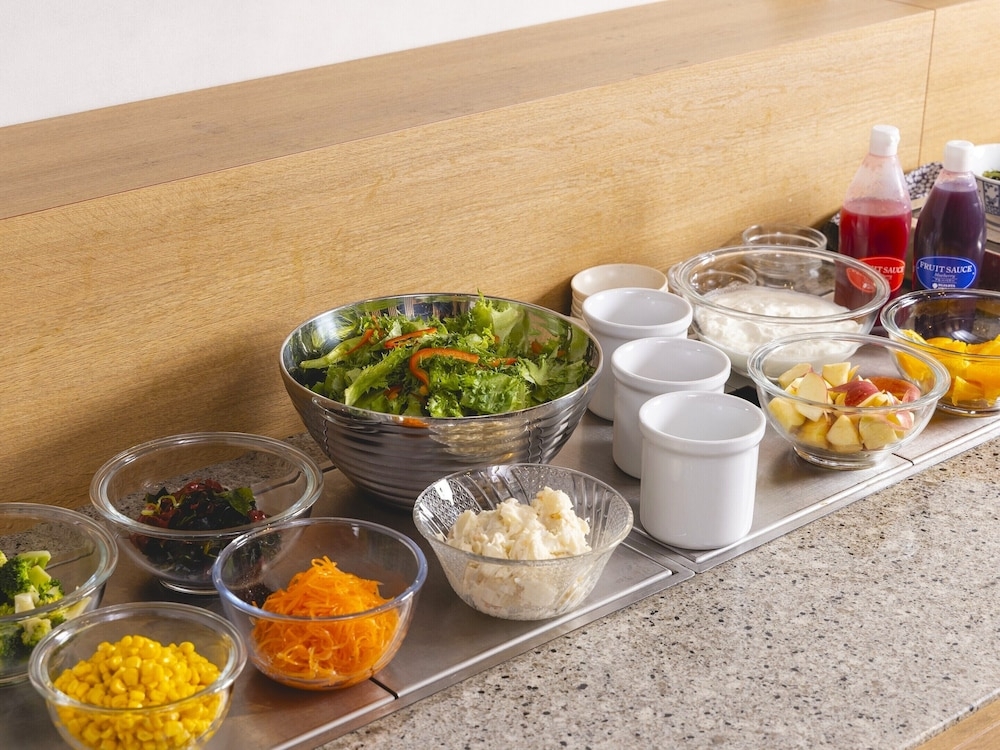 뷔페 아침 식사