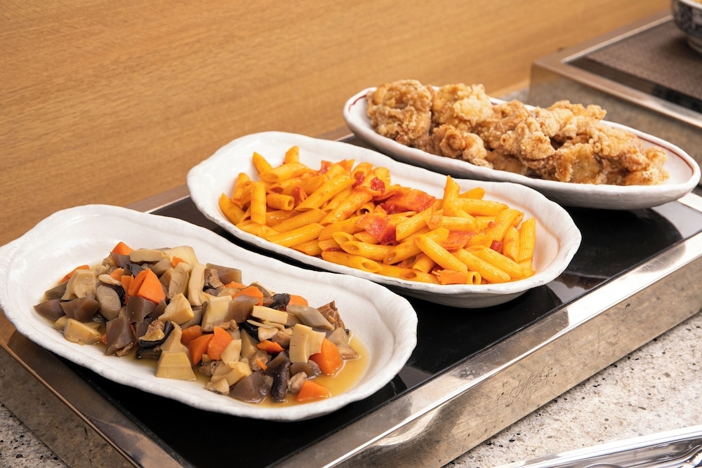 뷔페 아침 식사