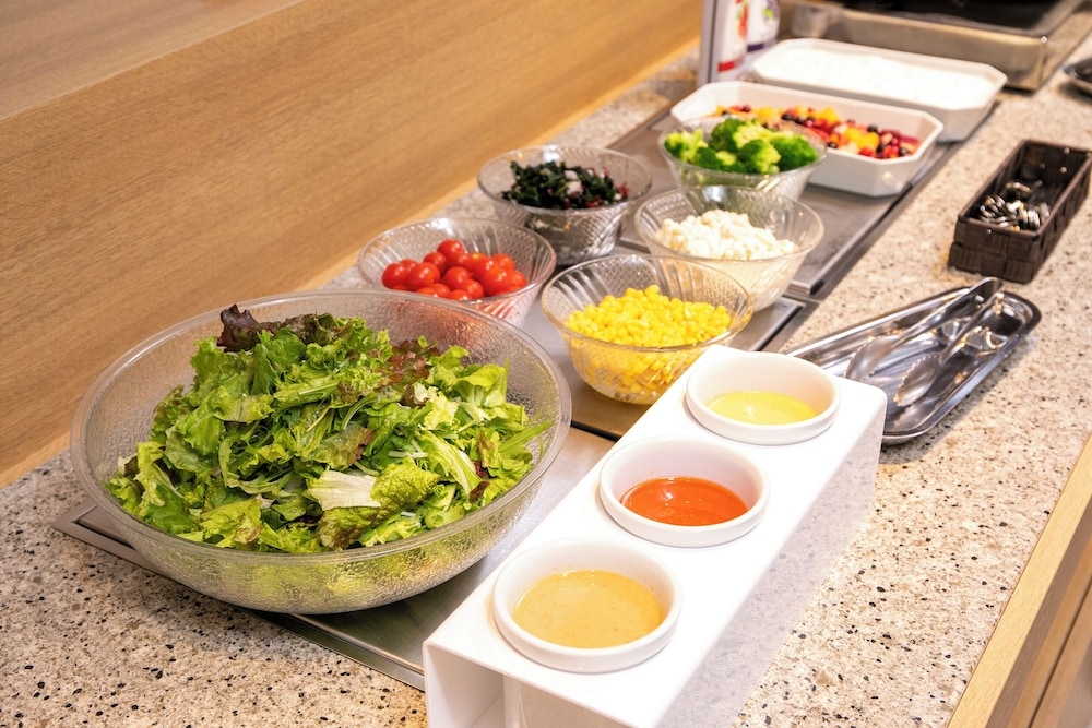 뷔페 아침 식사