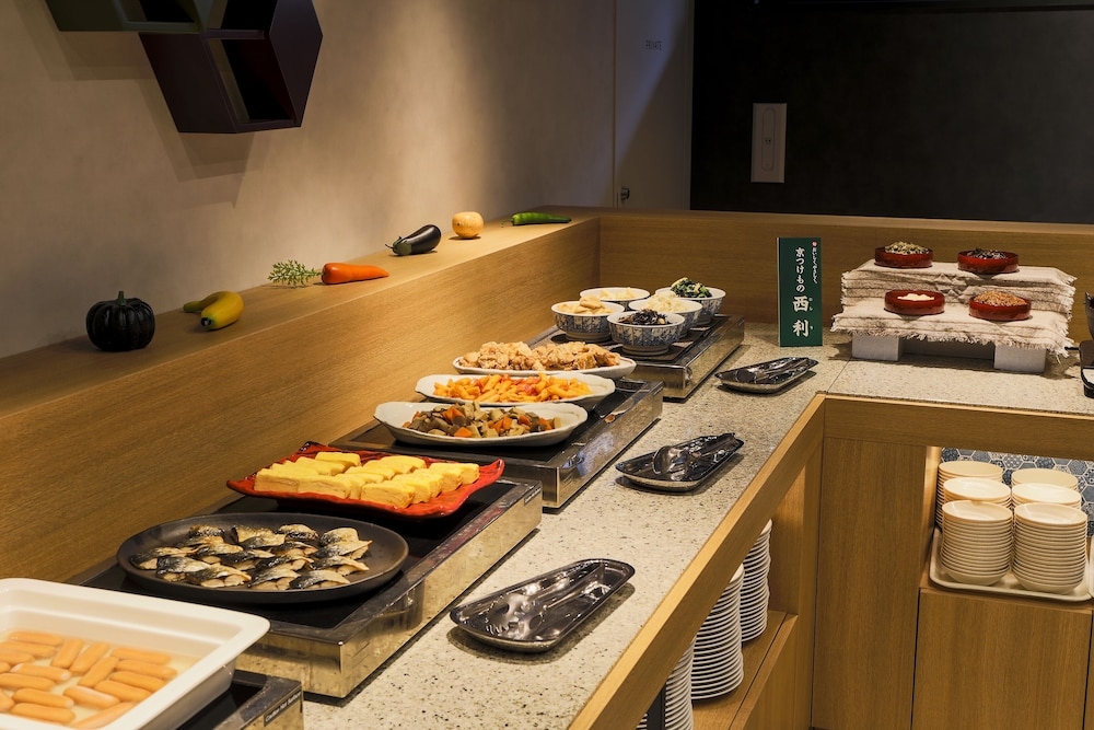 뷔페 아침 식사