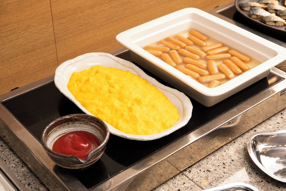 뷔페 아침 식사