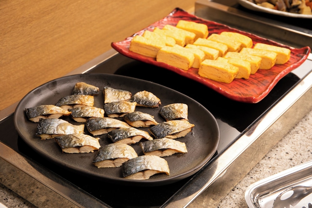 뷔페 아침 식사