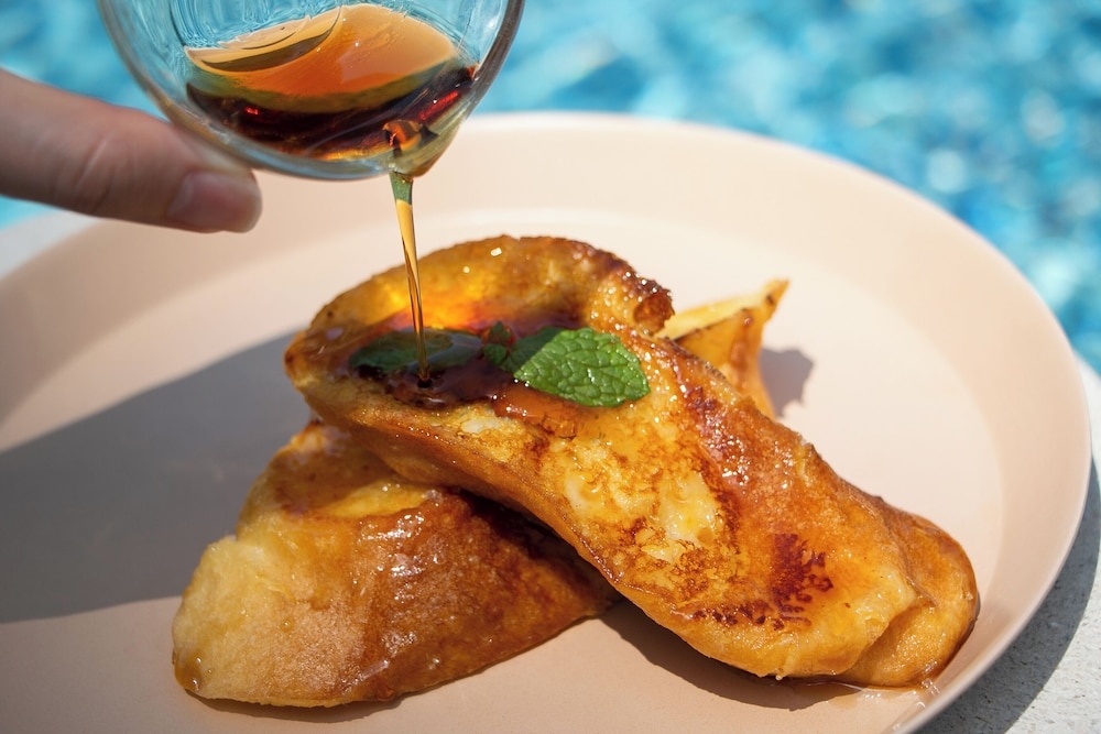 뷔페 아침 식사