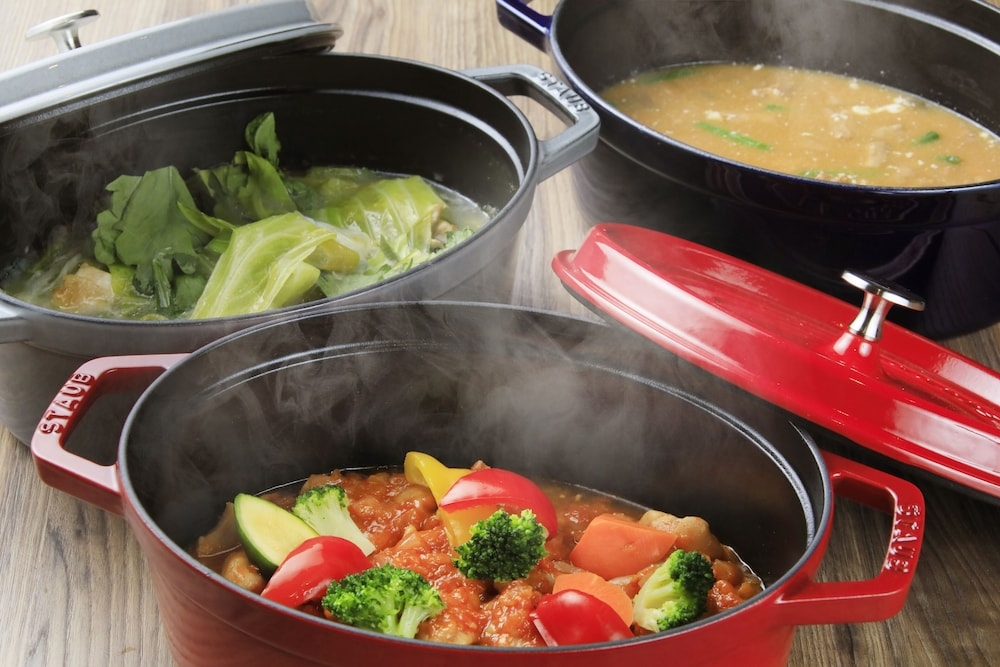 뷔페 아침 식사