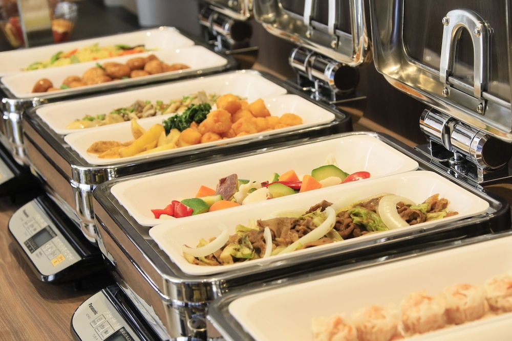 뷔페 아침 식사