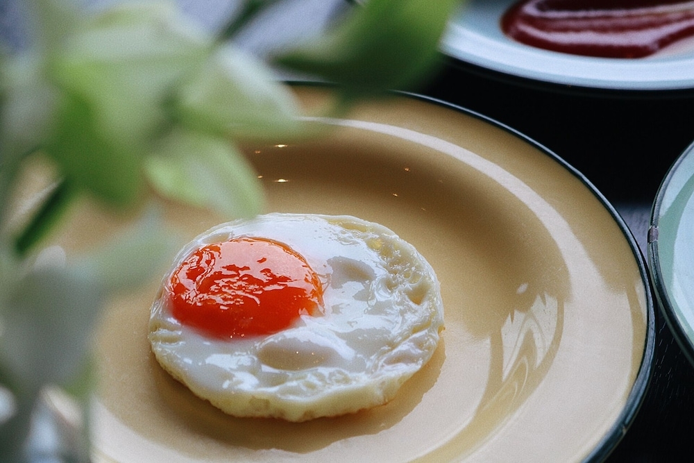 뷔페 아침 식사